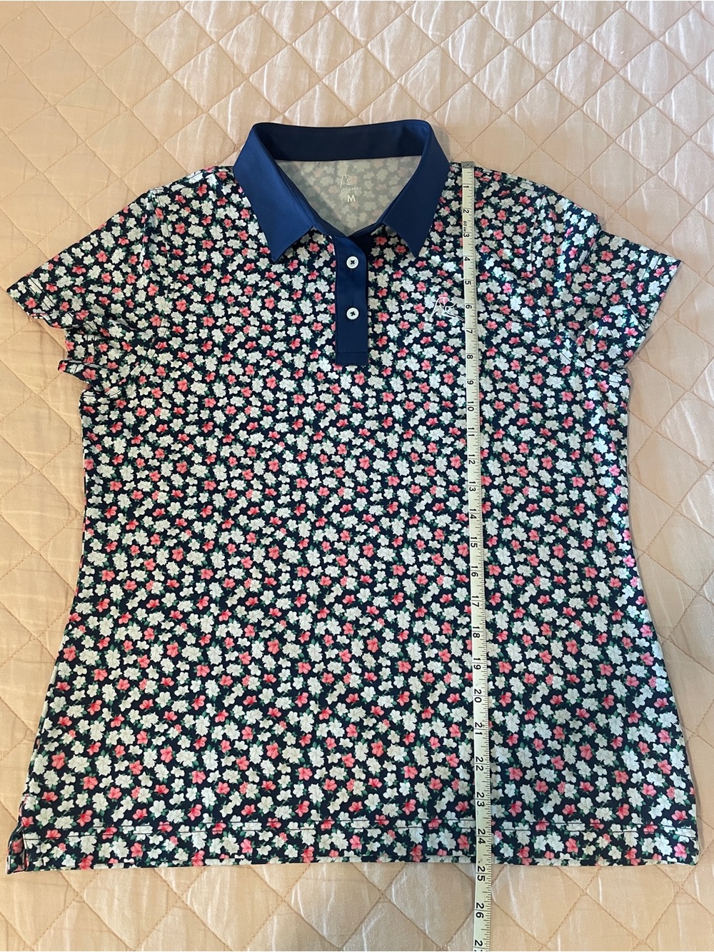 Rhoback Spring Azalea Performance Polo - Picture 7 of 7